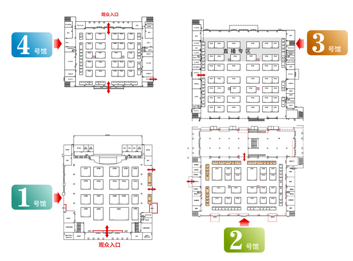 宁波展 · 展位分布图 (点击放大查看)